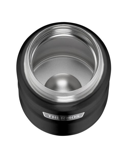 Tazza e portavivande neri isolati King