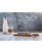 Pichet pompe isotherme & 2 Tasses à café double paroi gris - 2.2 L