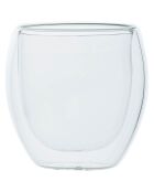 Pichet pompe isotherme & 2 Tasses à café double paroi gris - 1.9 L