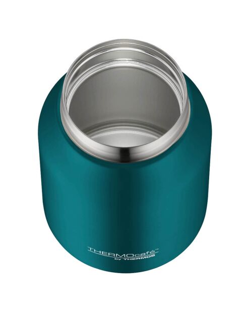 Bouteille et Porte-aliments isothermes bleue - 50 cl