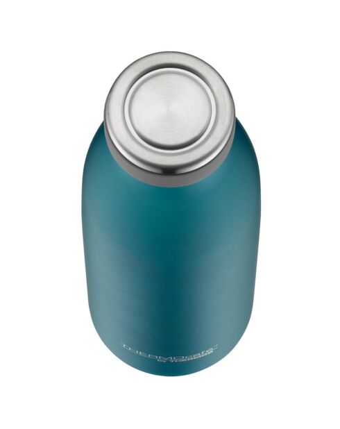 Bouteille et Porte-aliments isothermes bleue - 50 cl