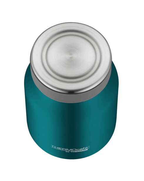 Bouteille et Porte-aliments isothermes bleue - 50 cl