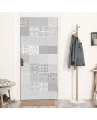 Stickers en rouleau Rossana grey multicolore - 50x100 cm