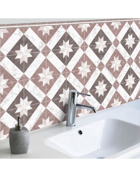Stickers en rouleau Fatimah multicolore - 50x100 cm