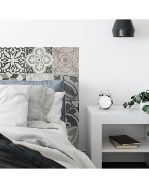 Stickers en rouleau Antique gris multicolore - 50x100 cm