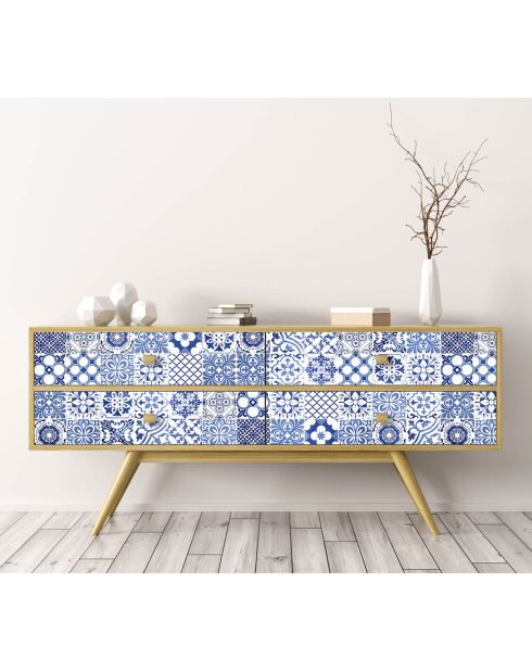 Stickers en rouleau Juliette multicolore - 50x100 cm