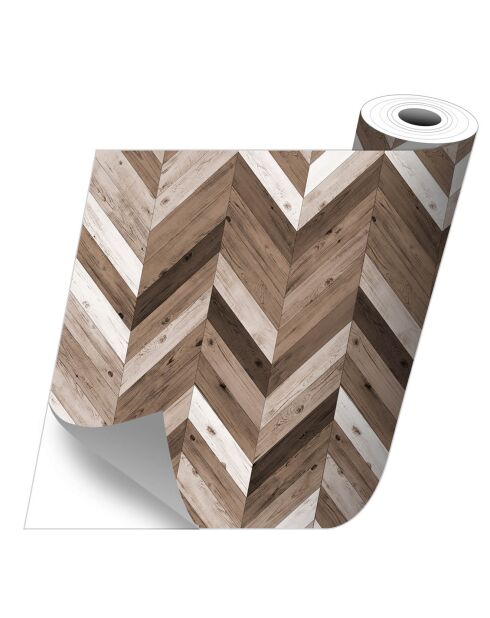 Stickers en rouleau Calgary multicolore - 50x100 cm