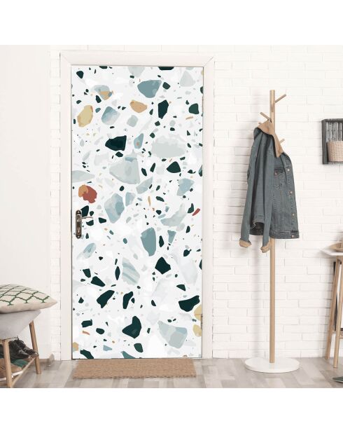 Stickers en rouleau Terrazo 1 multicolore - 50x100 cm
