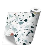 Stickers en rouleau Terrazo 1 multicolore - 50x100 cm
