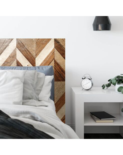Stickers en rouleau Rombos madera multicolore - 50x100 cm
