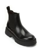 Chelsea Boots en Cuir Rosie noires