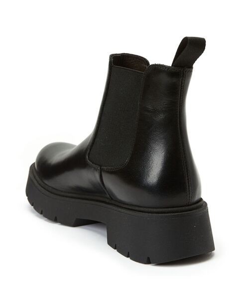 Chelsea Boots en Cuir Rosie noires