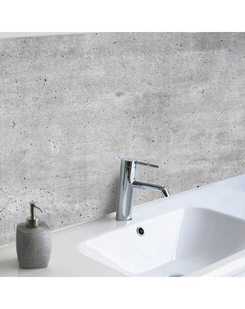 Stickers en rouleau Cemento gris multicolore - 50x100 cm