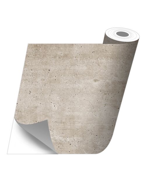 Stickers en rouleau Cemento sepia multicolore - 50x100 cm