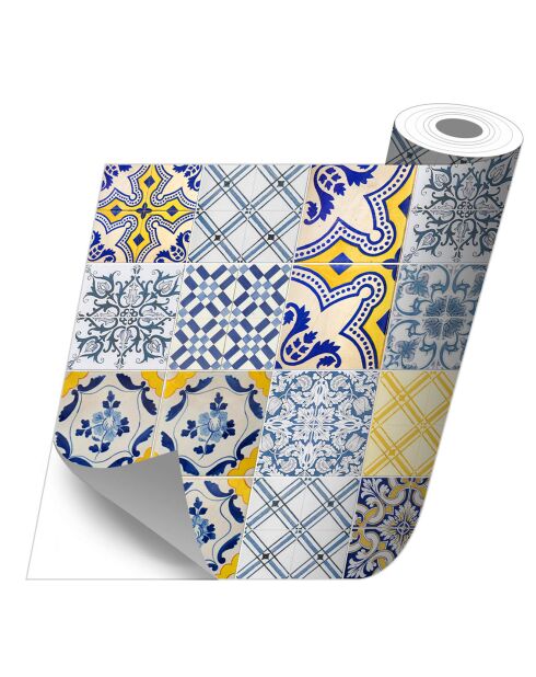 Stickers en rouleau l'été multicolore - 50x100 cm