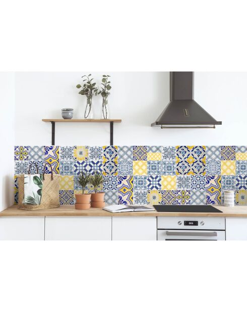 Stickers en rouleau l'été multicolore - 50x100 cm