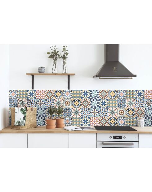 Stickers en rouleau Puig i Cadafalch multicolore - 65x100 cm