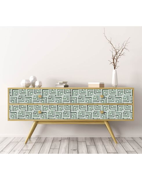Stickers en rouleau Nefertiti multicolore - 65x100 cm