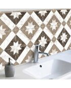 Stickers en rouleau Sharifa multicolore - 65x100 cm