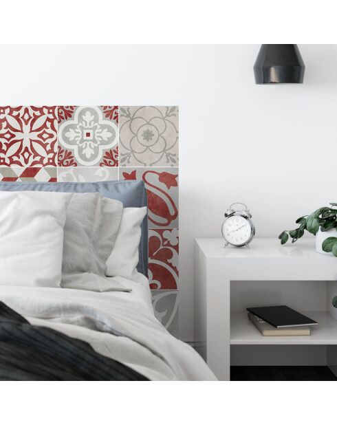 Stickers en rouleau Antique rojo multicolore - 65x100 cm