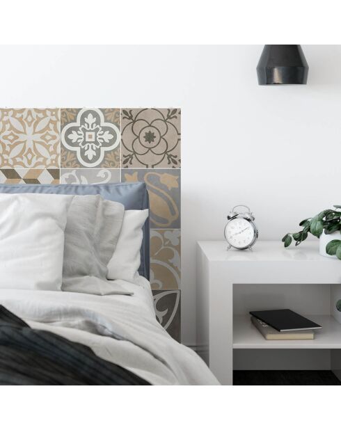 Stickers en rouleau Antique sepia multicolore - 65x100 cm