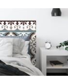 Stickers en rouleau Flocons agua-marina multicolore - 65x100 cm