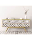 Stickers en rouleau Etoile multicolore - 65x100 cm
