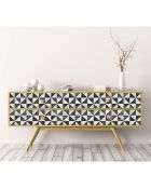 Stickers en rouleau Omar multicolore - 65x100 cm