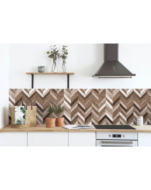 Stickers en rouleau Calgary multicolore - 65x100 cm