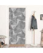 Stickers en rouleau Geométrico gris multicolore - 65x100 cm