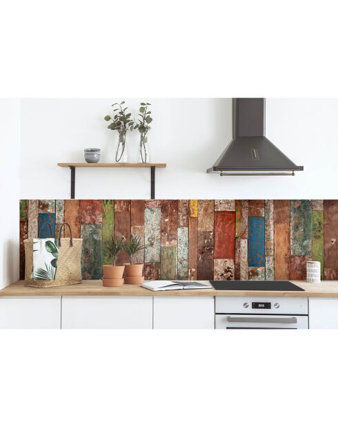 Stickers en rouleau Industrial multicolore - 65x100 cm
