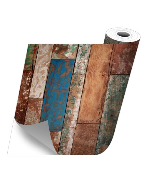Stickers en rouleau Industrial multicolore - 65x100 cm