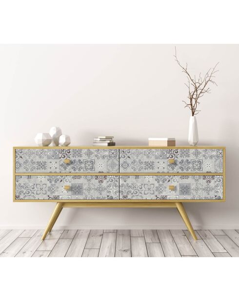 Stickers en rouleau Casa Lleo Morera multicolore - 65x100 cm