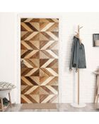 Stickers en rouleau Rombos madera multicolore - 65x100 cm