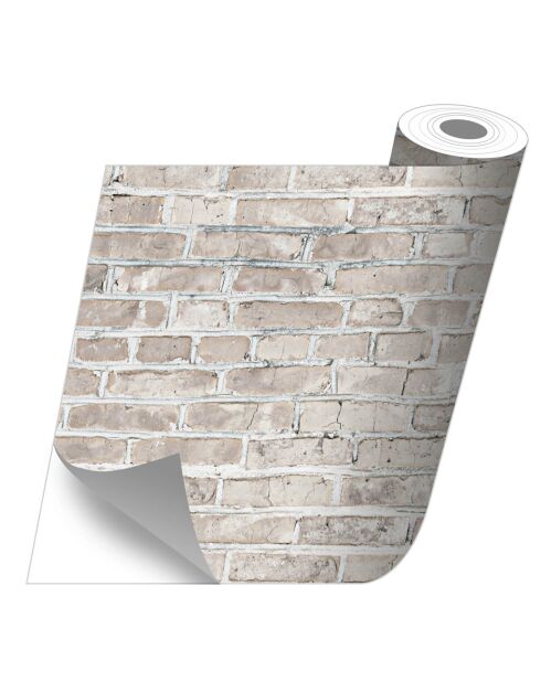 Stickers en rouleau Muro ladrillo sepia multicolore - 65x100 cm