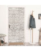 Stickers en rouleau Muro ladrillo sepia multicolore - 65x100 cm