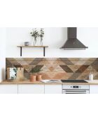 Stickers en rouleau Maderas lineas multicolore - 65x100 cm
