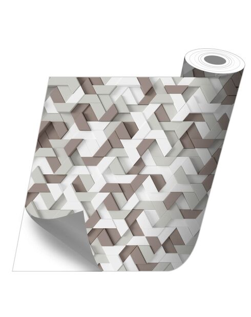 Stickers en rouleau 3d tricolor 1 multicolore - 65x100 cm