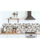 Stickers en rouleau 3d tricolor 1 multicolore - 65x100 cm