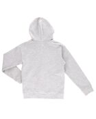 Sweat zippé en Coton Viking gris