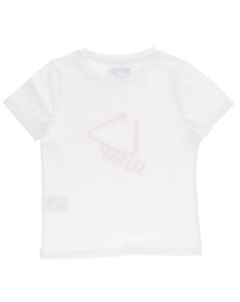 T-Shirt Souple MC imprimé blanc