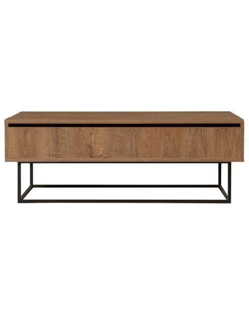 Table basse Est marron/noir - 120x60x43 cm