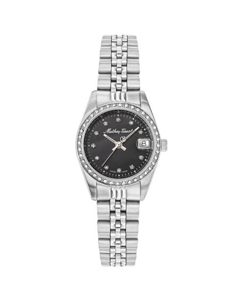 Montre Femme Quartz en Acier Mathy IV argentée