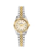 Montre Femme Quartz en Acier Mathy II argenté/doré