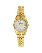 Montre Femme Quartz en Acier Mathy II dorée