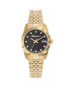 Montre Femme Quartz en Acier Mathy III dorée