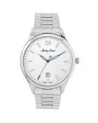 Montre Homme Quartz Urban en acier argentée