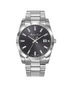 Montre Homme Quartz en Acier Mathy I argentée