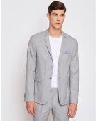 Veste City Coordonnable gris clair