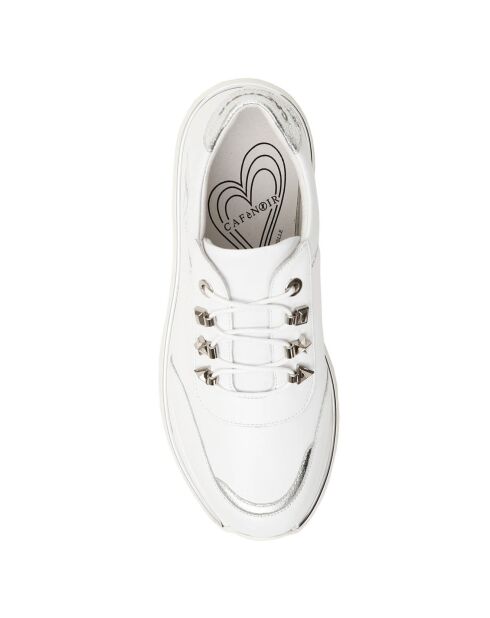 Sneakers en Cuir Roxann blanches